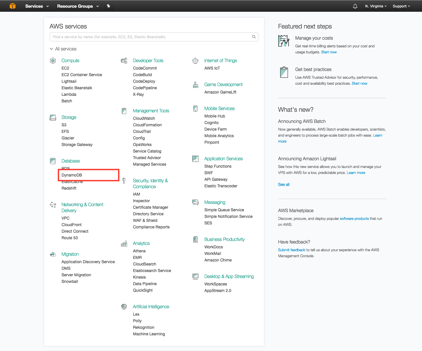How to Create a MySQL Database Amazon  Services